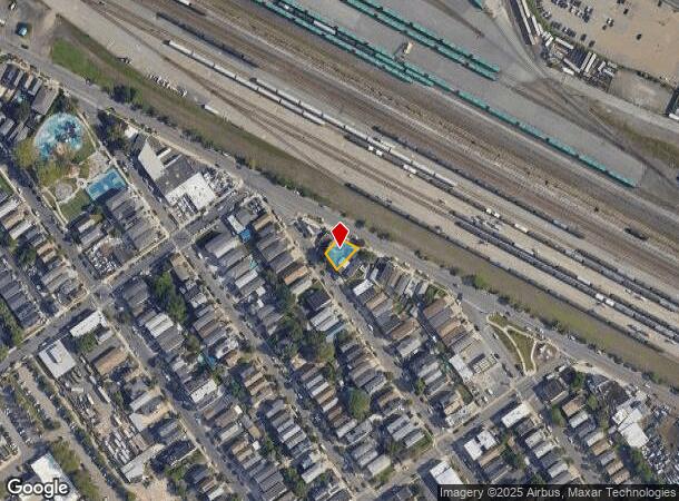 645 Magnolia Ave, Elizabethport, NJ Parcel Map