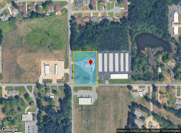  2121 Ridgway Rd, Pine Bluff, AR Parcel Map