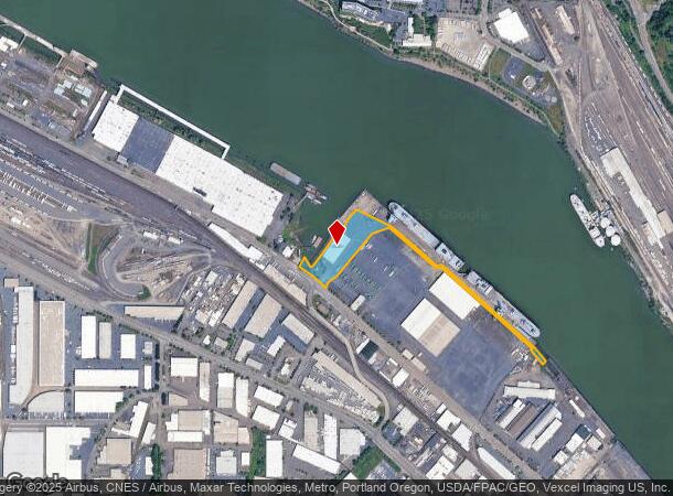  3556 Nw Front Ave, Portland, OR Parcel Map