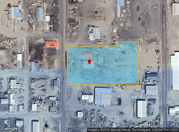  1655 S Broadway Ave, Othello, WA Parcel Map