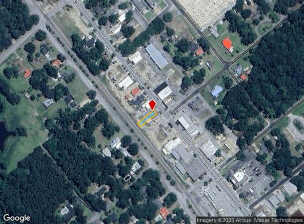  104 N Laurel St, Springfield, GA Parcel Map
