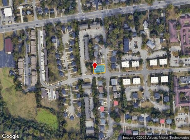  1721 Hill Rise Dr, Lexington, KY Parcel Map