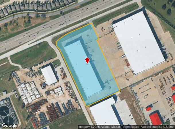  1710 East Fwy, Baytown, TX Parcel Map