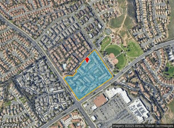 2235 Treehouse Ln, Corona, CA Parcel Map