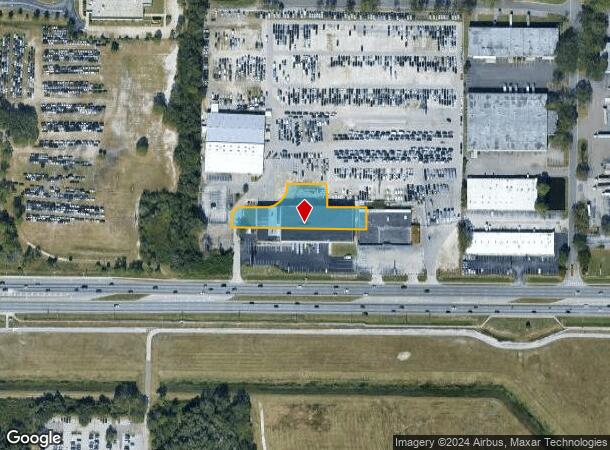  5035 W Hillsborough Ave, Tampa, FL Parcel Map