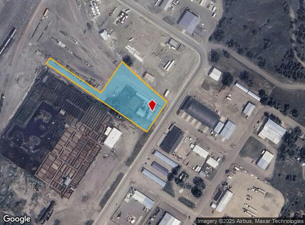 821 N Sargent Ave, Glendive, MT Parcel Map