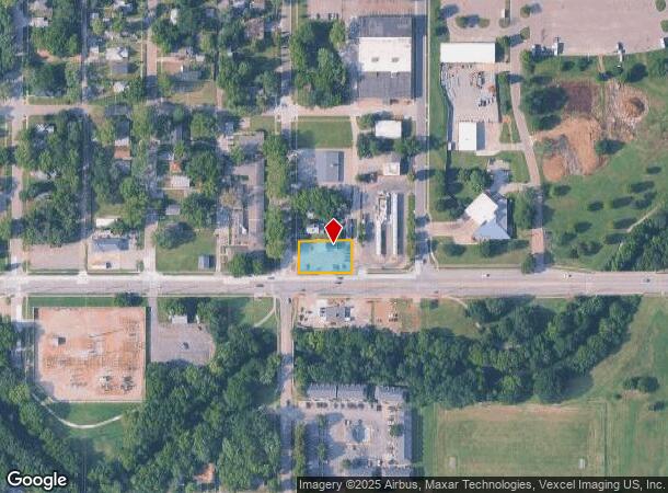  820 Sw 21St St, Topeka, KS Parcel Map