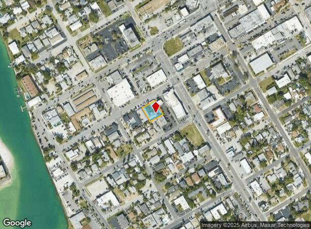  524 Corey Ave, St Pete Beach, FL Parcel Map
