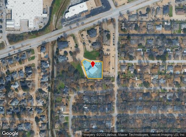 1704 Chadwick Ct, Hurst, TX Parcel Map