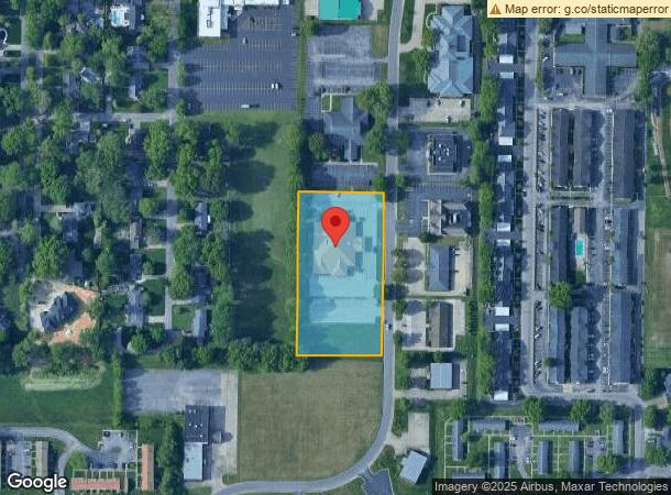  1125 Professional Blvd, Evansville, IN Parcel Map