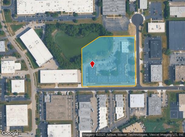 650 Executive Dr, Willowbrook, IL Parcel Map