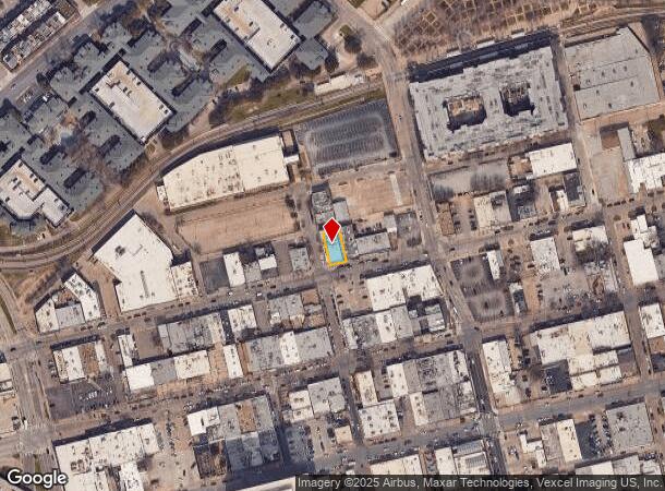  2801 Elm St, Dallas, TX Parcel Map