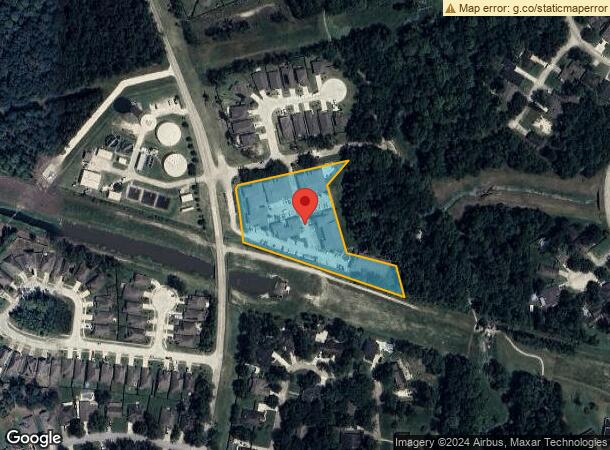  16700 Golf Club Dr, Crosby, TX Parcel Map