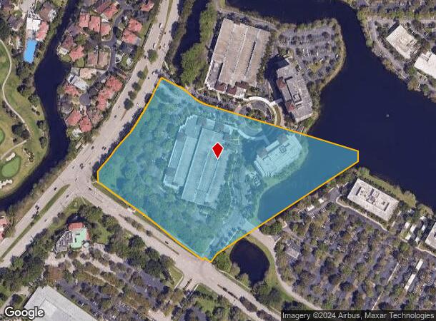  950 S Pine Island Rd, Plantation, FL Parcel Map