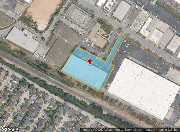 1655 Rollins Rd, Burlingame, CA Parcel Map