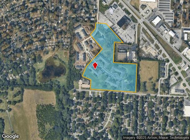 7400 Maple Dr, Raytown, MO Parcel Map
