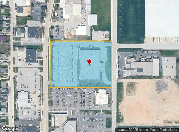  1317 N 25Th St, Sheboygan, WI Parcel Map