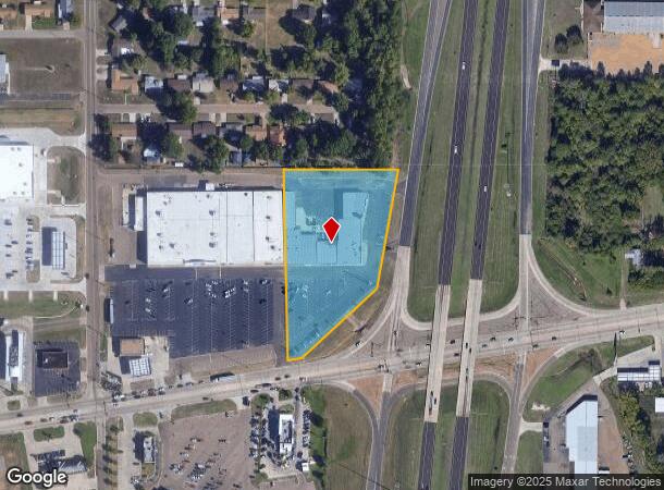  4404 W 7Th St, Wake Village, TX Parcel Map