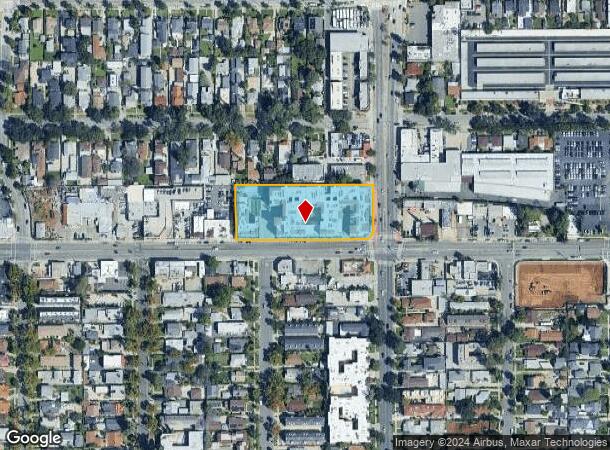  1769 E Walnut St, Pasadena, CA Parcel Map