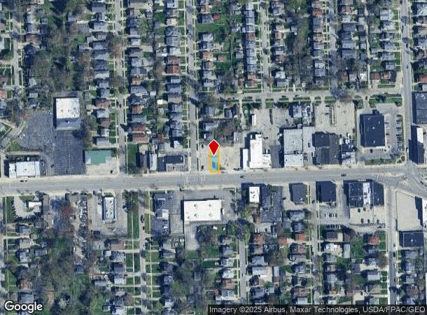 1142 W Sylvania Ave, Toledo, OH Parcel Map