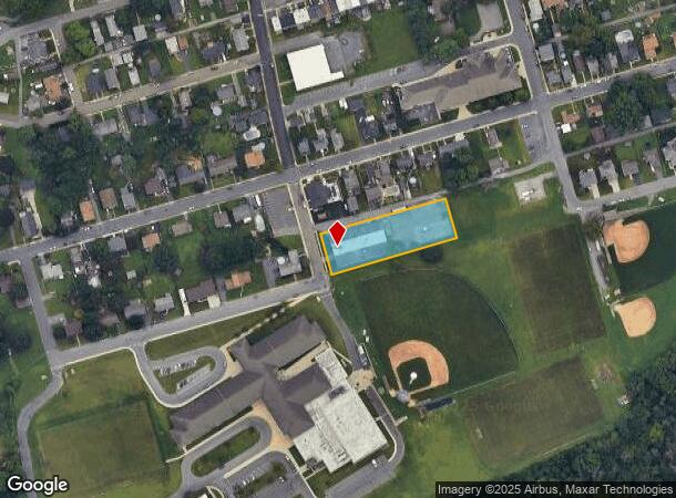 1350 Balata St, Easton, PA Parcel Map