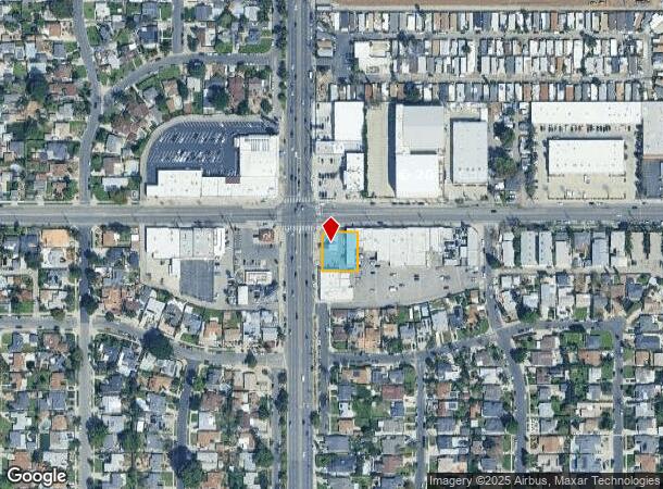  7580 Balboa Blvd, Van Nuys, CA Parcel Map