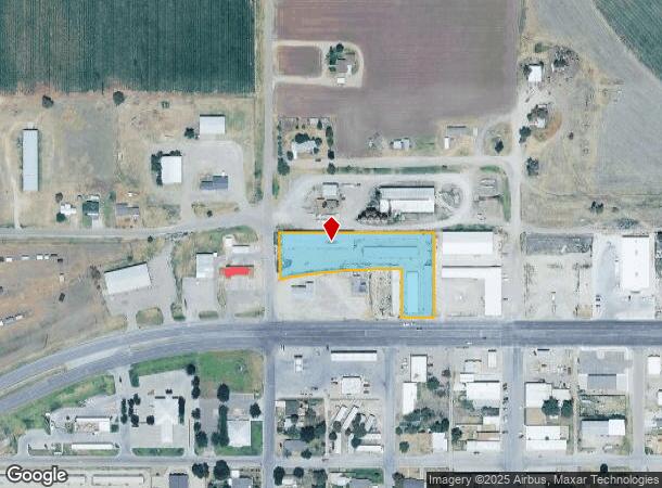 117 W 1St St, Idalou, TX Parcel Map