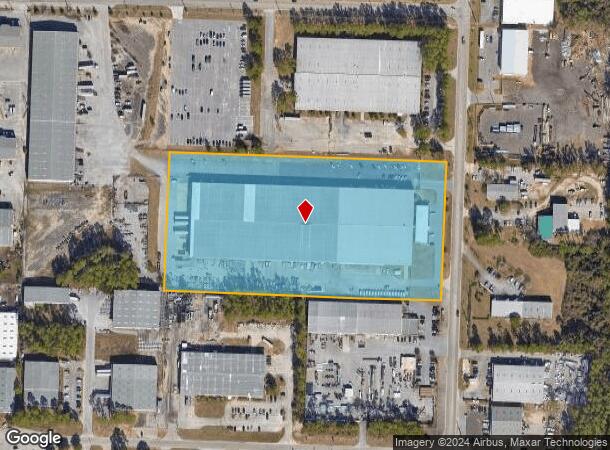  8811 Grow Dr, Pensacola, FL Parcel Map