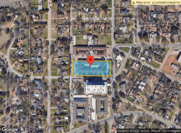  2020 Santa Fe St, Wichita Falls, TX Parcel Map