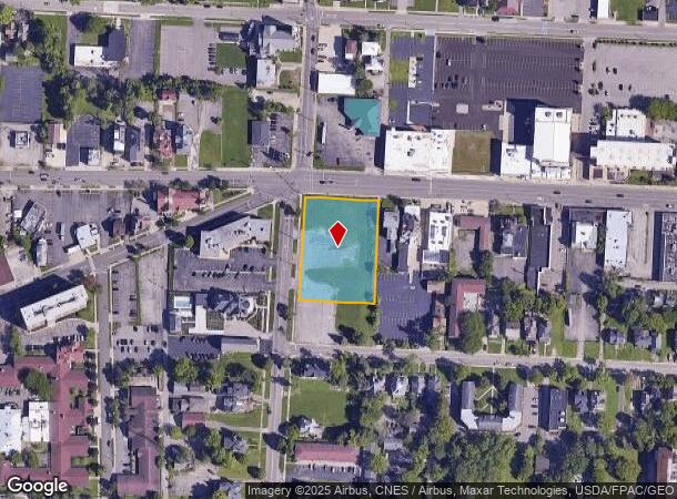 191 Park Ave W, Mansfield, OH Parcel Map