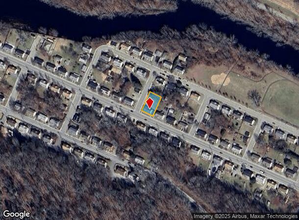 124 Main St, Baltic, CT Parcel Map
