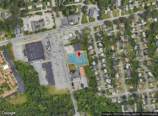  198 Buttonwoods Ave, Warwick, RI Parcel Map