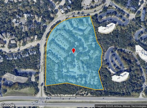 9009 Great Hills Trl, Austin, TX Parcel Map