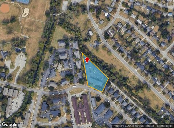  2017 Cambridge Dr, Lexington, KY Parcel Map