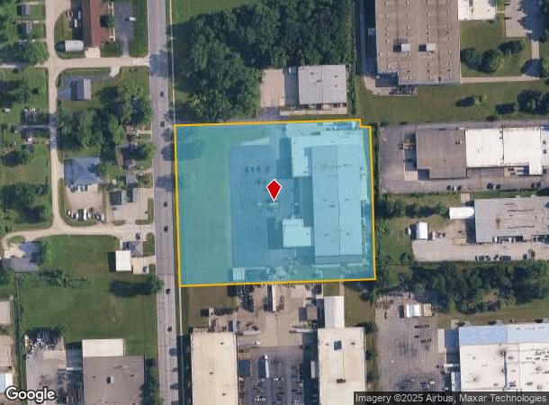 2656 24Th St, Port Huron, MI Parcel Map