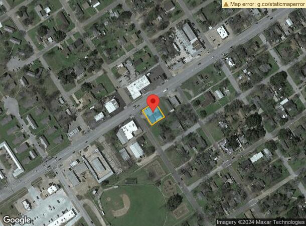  607 W Brown St, Hearne, TX Parcel Map