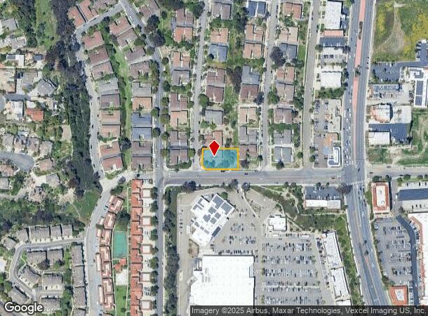  2182 Via Robles, Oceanside, CA Parcel Map