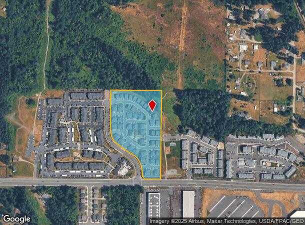 17516 44Th Ave E, Tacoma, WA Parcel Map