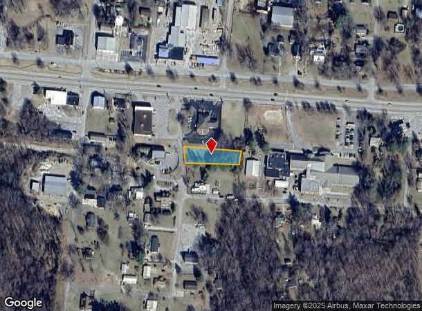 Spring St, Monteagle, TN Parcel Map