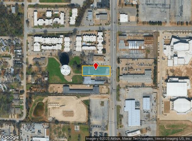 402 N Collins St, Arlington, TX Parcel Map
