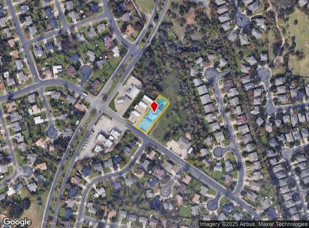 3620 Hillside Dr, Round Rock, TX Parcel Map