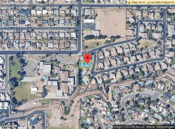  1556 N Hibbert, Mesa, AZ Parcel Map