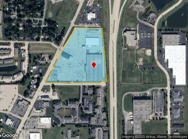 1815 N Spring St, Beaver Dam, WI Parcel Map