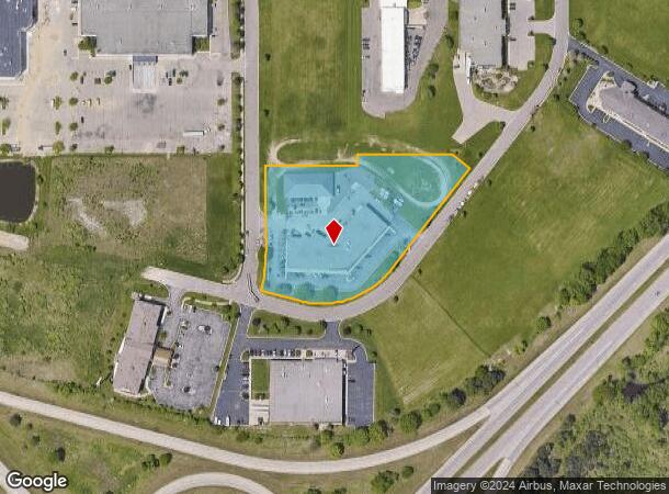  9555 Woodlane Dr, Dimondale, MI Parcel Map