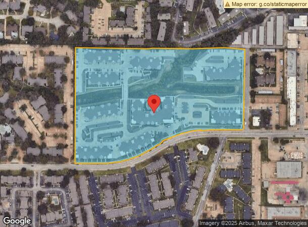  735 Washington Dr, Arlington, TX Parcel Map