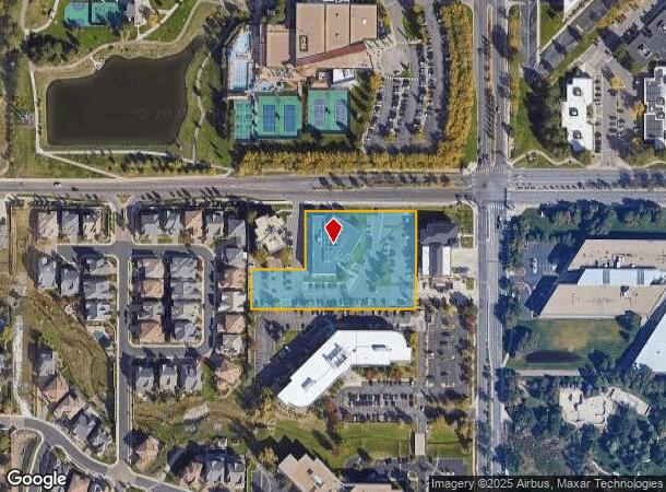  7180 E Orchard Rd, Centennial, CO Parcel Map