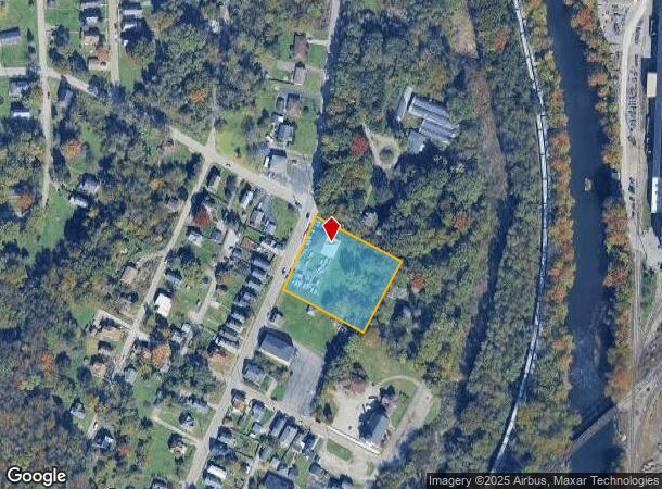  115 Elmwood St, New Castle, PA Parcel Map