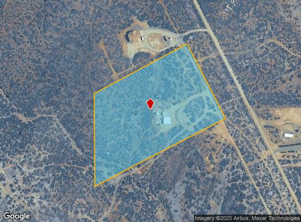 7250 S Fence Post Rd, Mayer, AZ Parcel Map