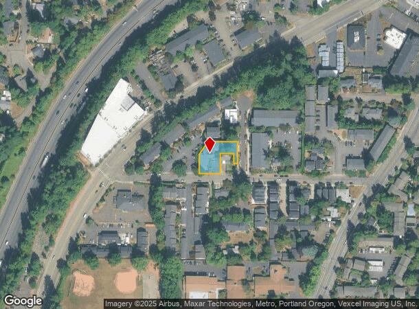  4725 Sw Luradel St, Portland, OR Parcel Map