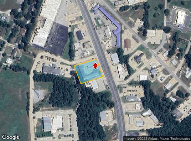  907 Hurst St, Center, TX Parcel Map